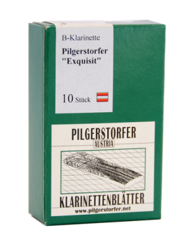 Pilgersdorfer Bb Klarinettenblätter "Exquisit" Stärke 2