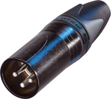 NEUTRIK NC3MXX-Bag XLR Stecker male schwarz