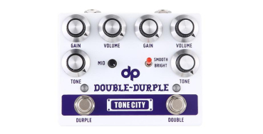 TONE CITY Double Durple 2 Kanal Overdrive Pedal