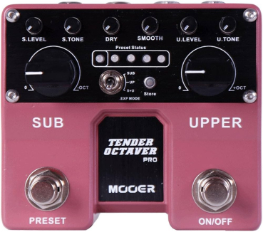 Mooer Tender Octave Pro Octaver Effekt Pedal