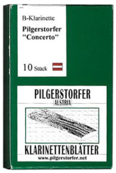 Pilgersdorfer Bb Klarinettenblätter "Concerto" Stärke 2