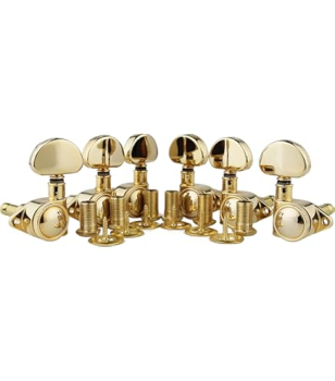 Schaller M6 Vintage Toplocking Mechanik Westerngitarre 3L/3R , gold