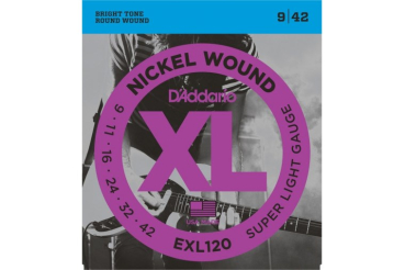 D`Addario EXL120 Saitensatz E-Gitarre 09-42