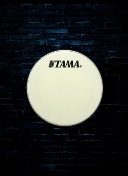 TAMA CT20 Bass Drum Frontfell , weiss matt, 20"
