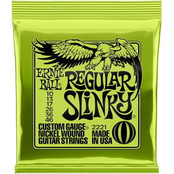 ERNIE BALL 2221 Regular Slinky 10-46 Saitensatz E-Gitarre