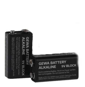 GEWA 9V Block Batterie