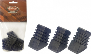 Parkettschoner , Gummifüsse für div. Hardware 3 STK STAGG 20C-HP