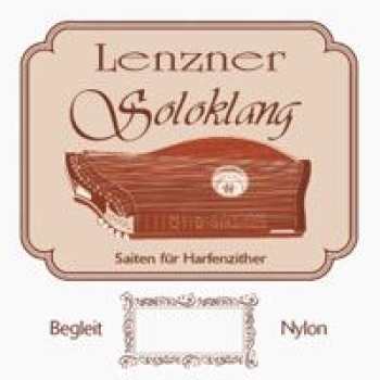 LENZNER Soloklang Saitensatz für Zither 32 saitig, Münchner Stimmung