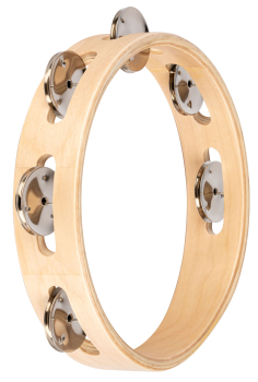 NINO Percussion 8" Holz Tambourine