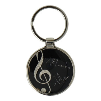 Schlüsselanhänger verschiedene Musikmotive