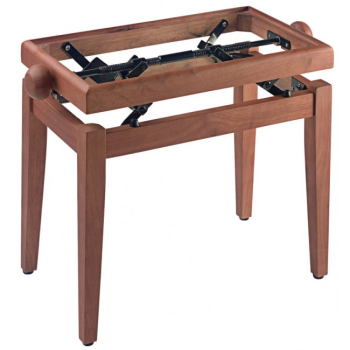 EMD Klavierbank PB39-CHM-VBK Farbe Wildkirsche, schwarze Auflage