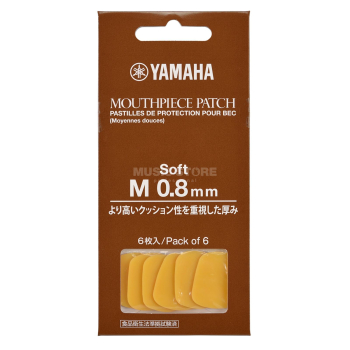 YAMAHA Mouthpiece, Bissplatte 0,8mm 6 STK, Klarinette / Sax