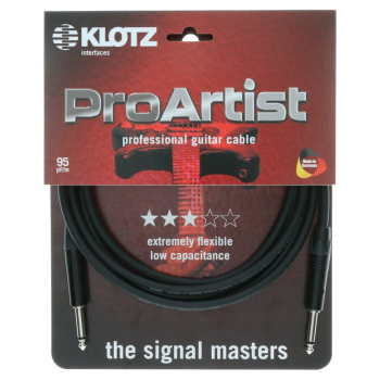 KLOTZ Pro Artist Instrumentenkabel 9m IKN09PPSW