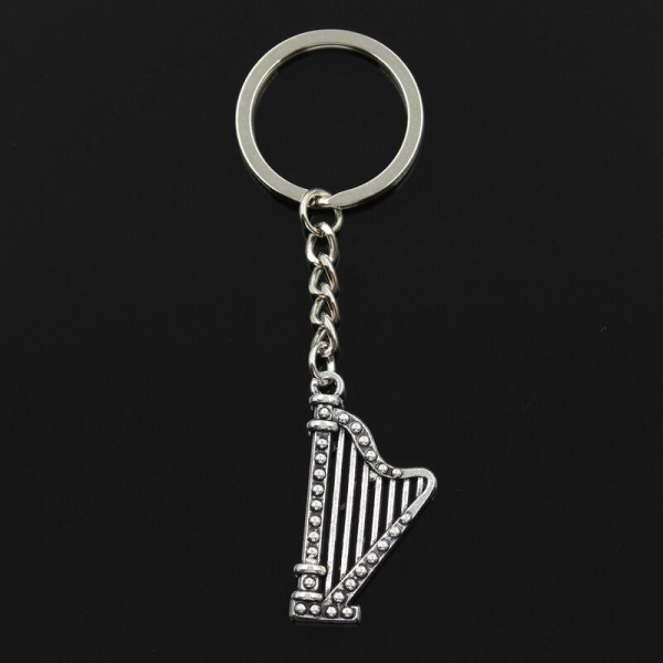 Schlüsselanhänger Harfe