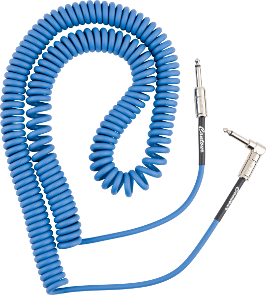 FENDER Contour Coil Spiral Kabel 9m Lake Blue