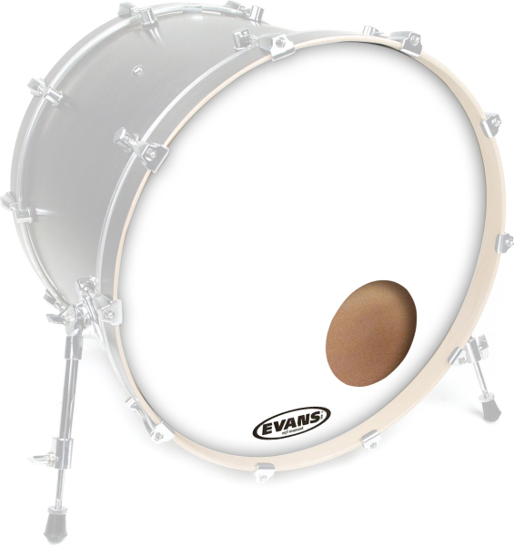 EVANS EQ3 Resonant Coated BD20RGCW Bass Drum Resonanzfell 20"