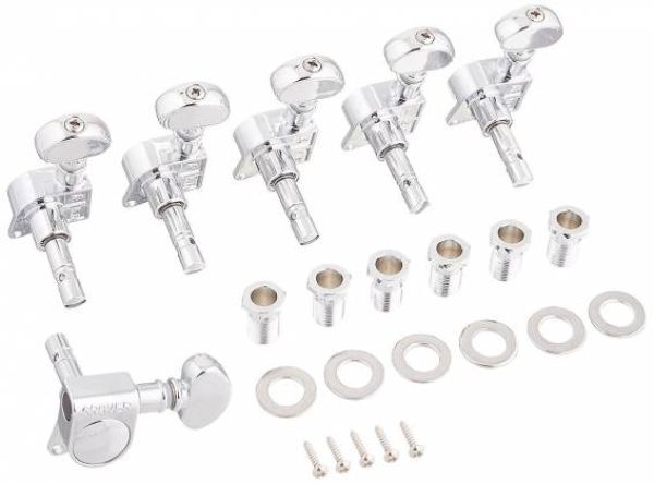 GROVER Rotomatics Mechanik 6 in line LEFT chrome