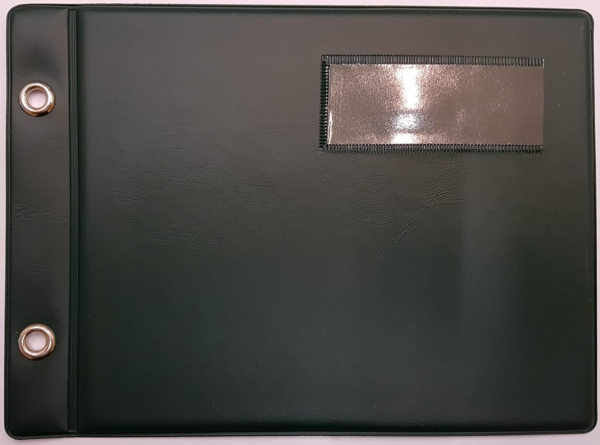 Marschbuchdeckel schwarz (klein)