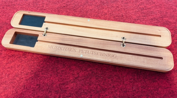 Taktstock / Dirigentenstab Etui Petutschnigg - Holz