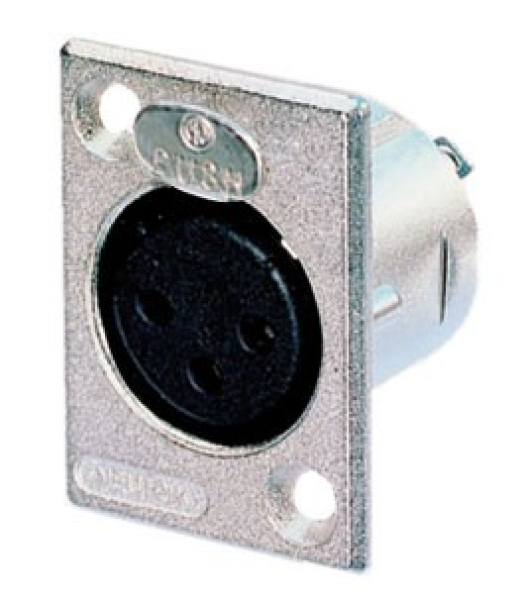 NEUTRIK XLR Einbaubuchse female