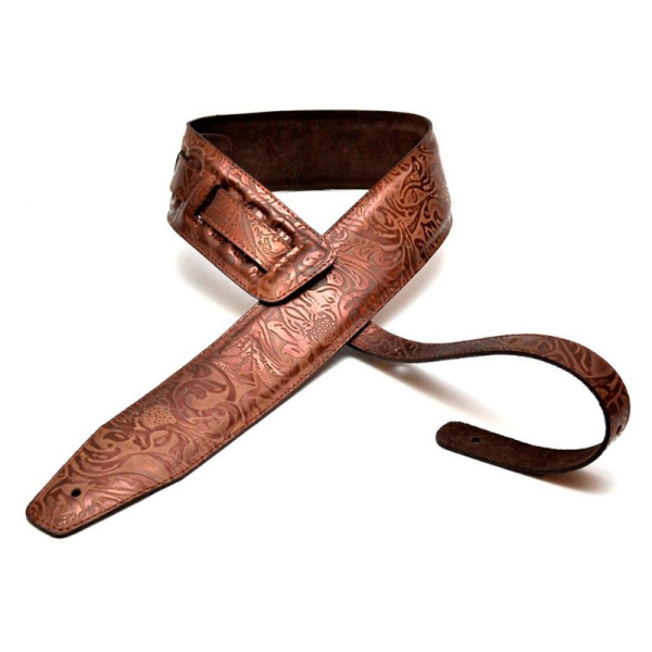 Bourbon Strap, Colorado, handgemachter Gitarrengurt aus echtem Leder