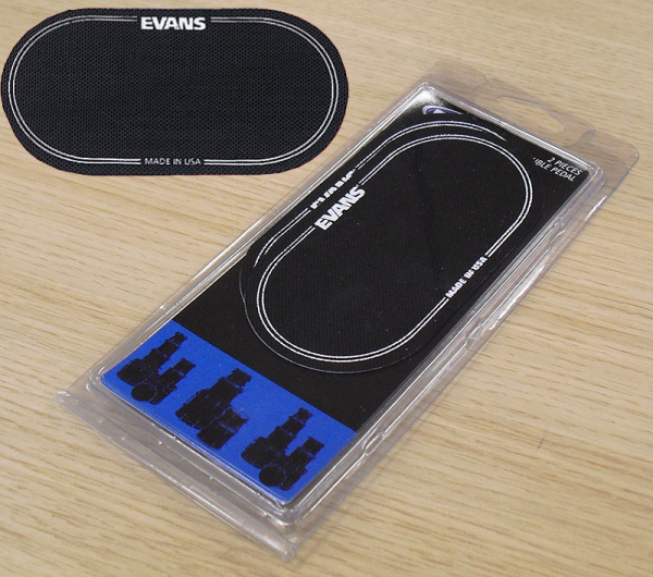 EVANS EQPB2 Patch, Fellschutz für Doppelfussmaschine