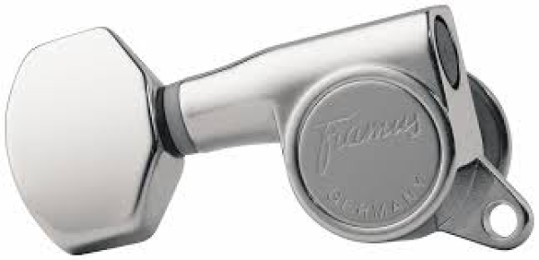 Framus Einzelmechanik  für E-Gitarre / Westerngitarre (rechts) vernickelt