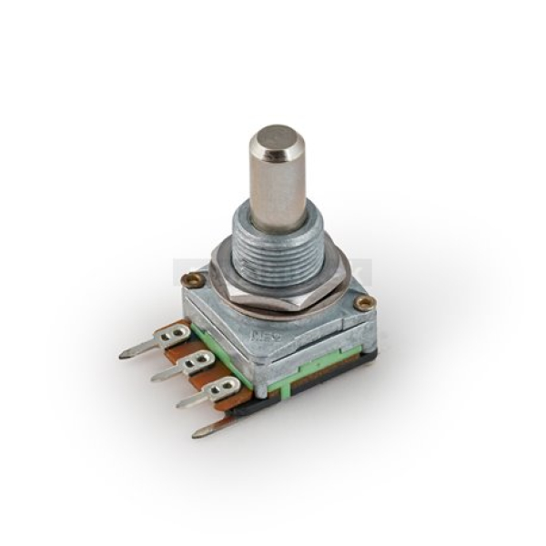 MEC Mono Potentiometer, B25K/cc, Solid Shaft