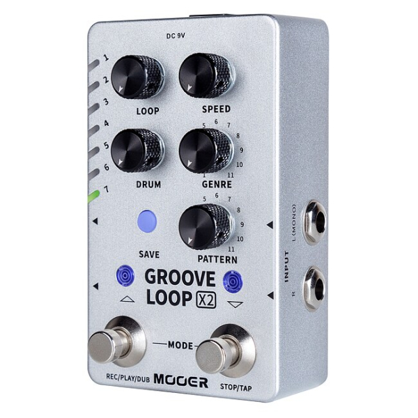 MOOER Groove Loop X2 Stereo Looper / Drum Machine