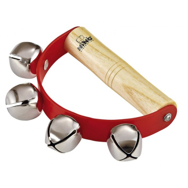 NINO Percussion 962 Sleight Bell, Red