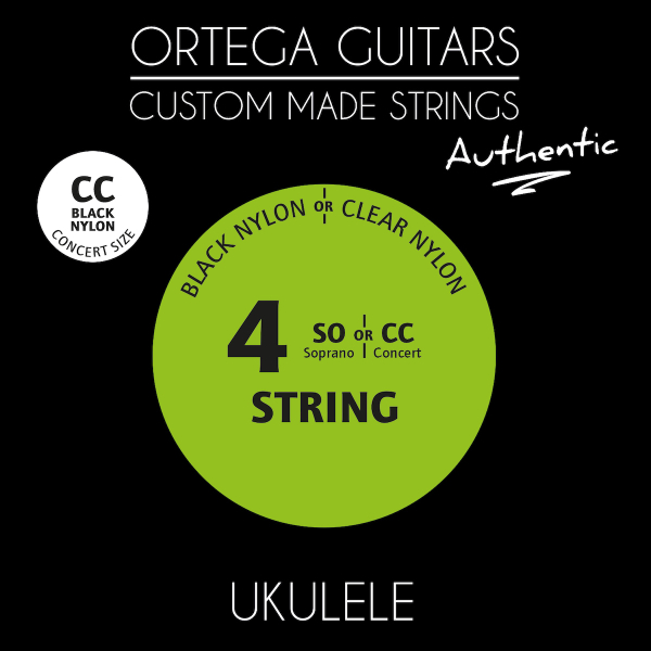 ORTEGA Sustom Select UKS-CC Saitensatz für Sopran / Concert Ukulele