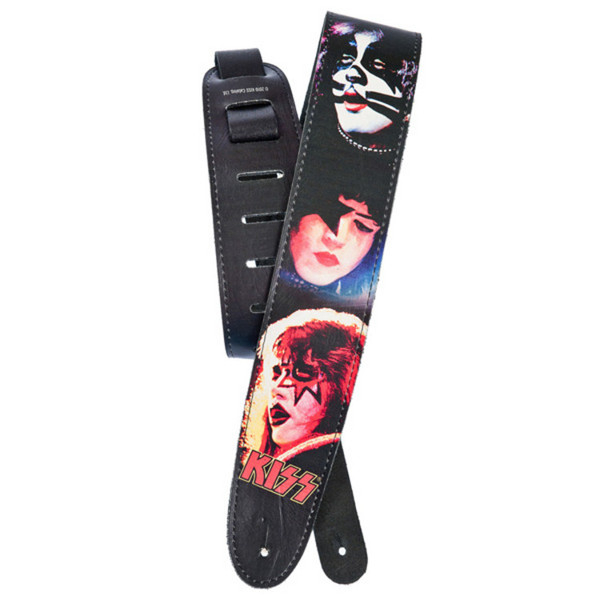 Planet Waves Gitarrengurt, "KISS", Leder
