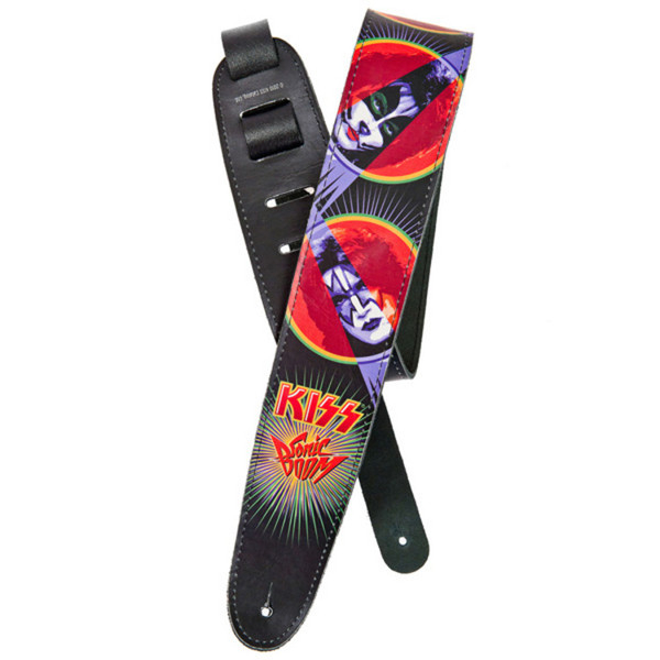 Planet Waves Gitarrengurt, "KISS"Sonic Boom, Leder