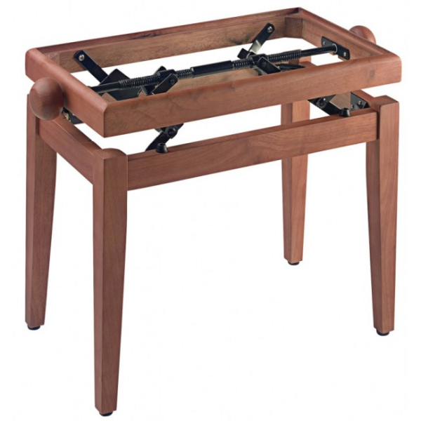 EMD Klavierbank PB39-CHM-VBK Farbe Wildkirsche, schwarze Auflage