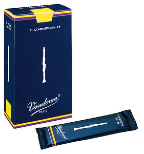 Vandoren Classic Bb Klarinetten Blatt Böhm Stärke 2