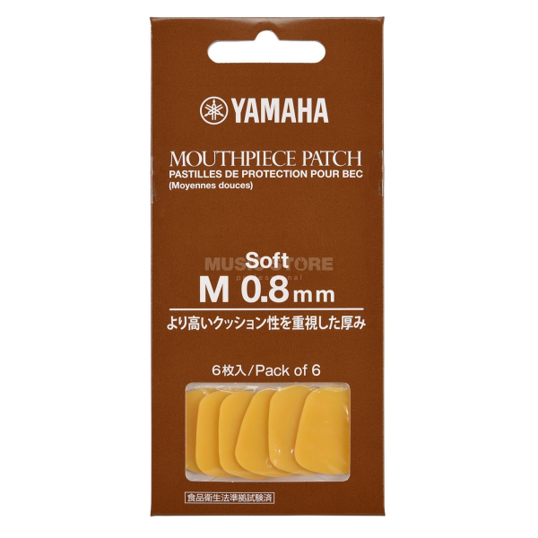 YAMAHA Mouthpiece, Bissplatte 0,8mm 6 STK, Klarinette / Sax